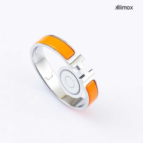 hermm elegant jade bangle bracelet h bracelet high edition enamel color wide love home letter fashion light luxury titanium steel plated cou, Black
hermm elegant jade bangle bracelet h bracelet high edition enamel color wide love home letter fashion light luxury titanium steel plated cou, Black