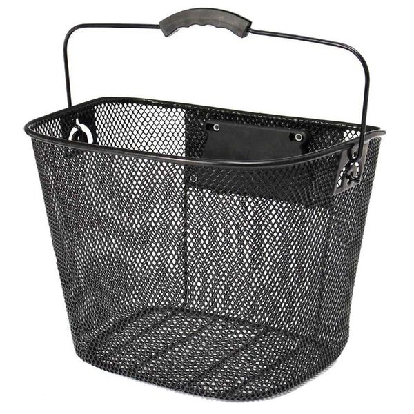 cycling bags metal mesh basket for mtb mountain bike bicycle front foldable riding rear pannier quick release shopping handle231v
cycling bags metal mesh basket for mtb mountain bike bicycle front foldable riding rear pannier quick release shopping handle231v
