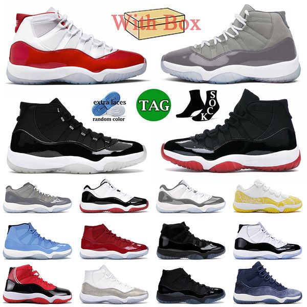 2023 with box 11s basketball shoes jumpman 11 og sneakers cherry cool grey 25th anniversary jubilee bred concord high cap and gown trainers
2023 with box 11s basketball shoes jumpman 11 og sneakers cherry cool grey 25th anniversary jubilee bred concord high cap and gown trainers
