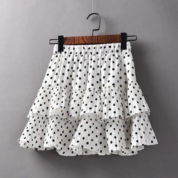 skirts korean sweet ladies polka dot chiffon cake skirts summer womens high waist puffy temperament a-line pleated skirt femme 230422, Black
skirts korean sweet ladies polka dot chiffon cake skirts summer womens high waist puffy temperament a-line pleated skirt femme 230422, Black