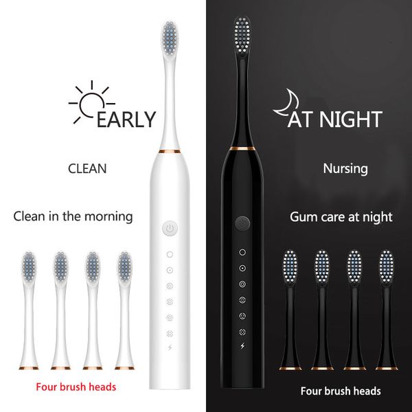 toothbrush sonic electric usb rechargeable washable whitening relax teeth brush 6speed with 4 soft heads 230421
toothbrush sonic electric usb rechargeable washable whitening relax teeth brush 6speed with 4 soft heads 230421