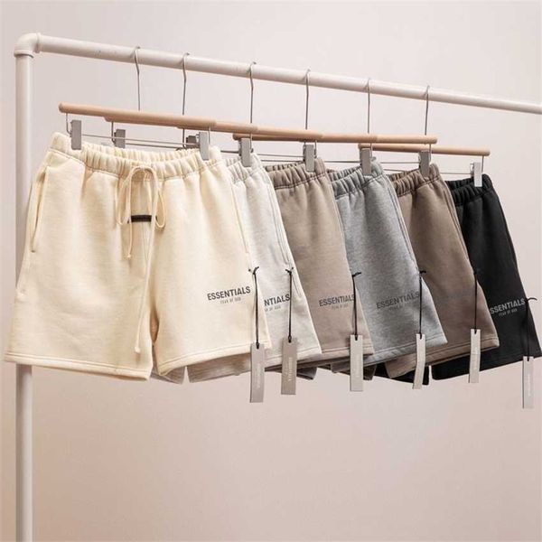 fog double thread essentials shorts men's capris women's fashion reflective street loose couple cotton casual pants, White;black
fog double thread essentials shorts men's capris women's fashion reflective street loose couple cotton casual pants, White;black