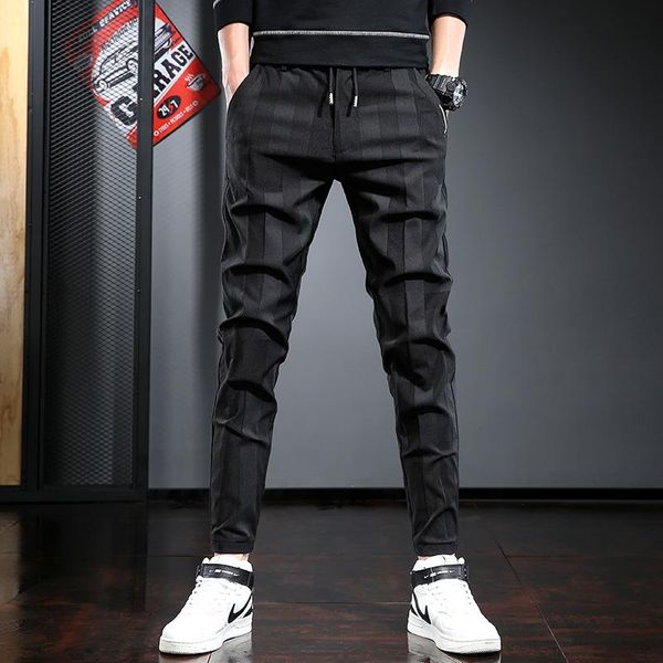 pants casual sport men pants black stripe joggers fashion stretch drawstring trousers
pants casual sport men pants black stripe joggers fashion stretch drawstring trousers