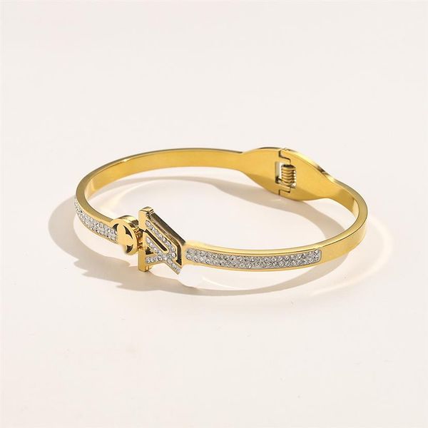 designer branded bracelets women bangle luxury designer letter bracelet crystal 18k gold plated stainless steel wedding lovers gif229l, Black
designer branded bracelets women bangle luxury designer letter bracelet crystal 18k gold plated stainless steel wedding lovers gif229l, Black