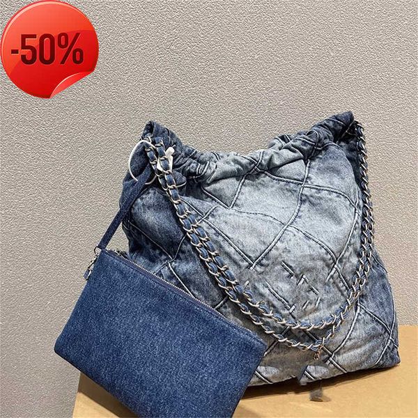shoulder bags channel 22 denim grand shopping tote luxury fashion chain travel designer woman sling body most expensive handbag with silver
shoulder bags channel 22 denim grand shopping tote luxury fashion chain travel designer woman sling body most expensive handbag with silver