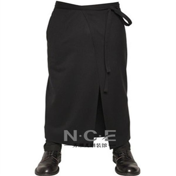 pants european and american style fashionable men personality scottish long skirt hair stylist stage performance culottes, Black
pants european and american style fashionable men personality scottish long skirt hair stylist stage performance culottes, Black