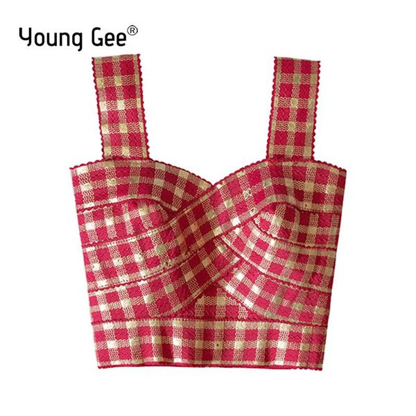 tanks young gee women summer stretchy red lattice patchwork strapless slim fitted crop camis backless y2k vetement femme, Black;white
tanks young gee women summer stretchy red lattice patchwork strapless slim fitted crop camis backless y2k vetement femme, Black;white