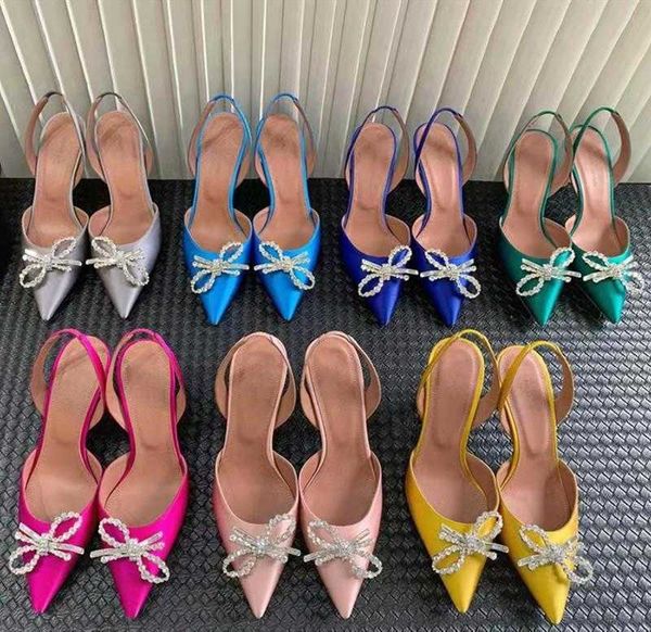 amina muaddi dress sandals satin pointed slingbacks bowtie pumps crystal-sunflower high heeled shoe10cm women's designer party wedding, Black
amina muaddi dress sandals satin pointed slingbacks bowtie pumps crystal-sunflower high heeled shoe10cm women's designer party wedding, Black