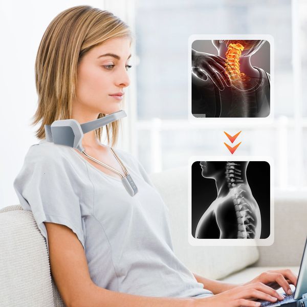 back massager electric heating posture corrector cervical collar neck support brace traction device braces health care 230421
back massager electric heating posture corrector cervical collar neck support brace traction device braces health care 230421