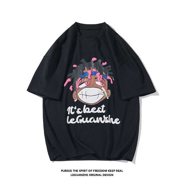 26% off clothing designer quality american printed short sleeved t-shirt for men in with design sense of niche street oversize trendy top, White;black
26% off clothing designer quality american printed short sleeved t-shirt for men in with design sense of niche street oversize trendy top, White;black