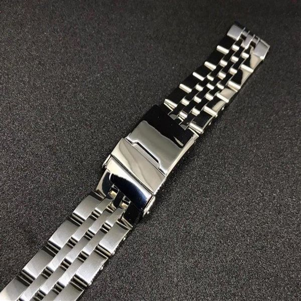 22 24mm silver two tone gold stainless steel wrist strap watch belt watch band strap204q, Black;brown
22 24mm silver two tone gold stainless steel wrist strap watch belt watch band strap204q, Black;brown