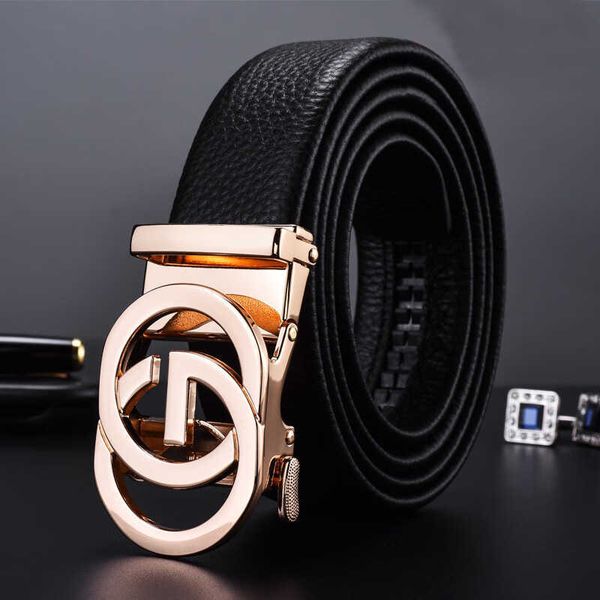 suspenders simple and versatile business casual fashionable letter alloy automatic buckle lychee pattern belt at the layer, Black;brown
suspenders simple and versatile business casual fashionable letter alloy automatic buckle lychee pattern belt at the layer, Black;brown