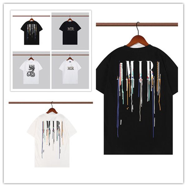 designer t shirt men amiri t shirts women fashion man quality cotton casual short sleeve luxury hip hop clothing sleeve tshirt fluid letter, White;black
designer t shirt men amiri t shirts women fashion man quality cotton casual short sleeve luxury hip hop clothing sleeve tshirt fluid letter, White;black