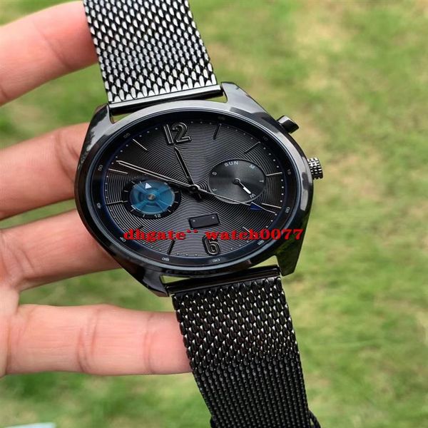 new th1791546 th1791547 men's black dial stainless steel net silver bracelet watch 1791546 17915472722, Slivery;brown
new th1791546 th1791547 men's black dial stainless steel net silver bracelet watch 1791546 17915472722, Slivery;brown