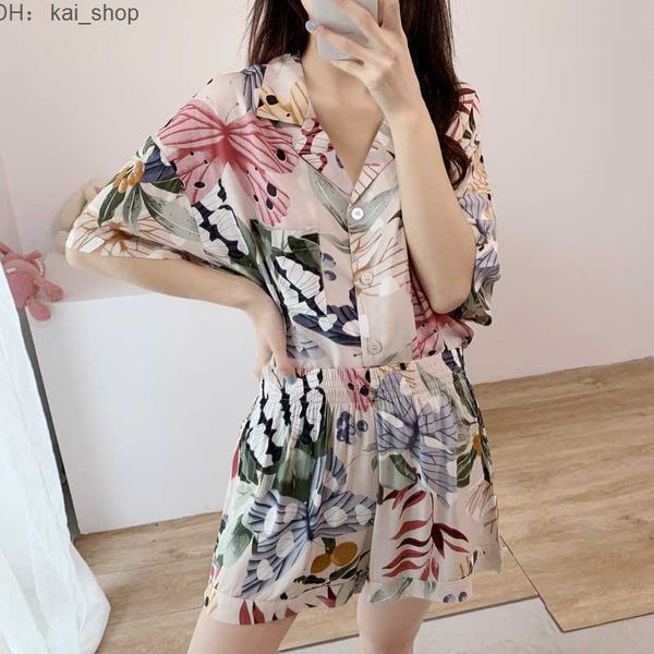 women's sleep & lounge yan xuan spring/summer new short sleeve pajamas cotton wind mesh red home furnishing set 11
women's sleep & lounge yan xuan spring/summer new short sleeve pajamas cotton wind mesh red home furnishing set 11