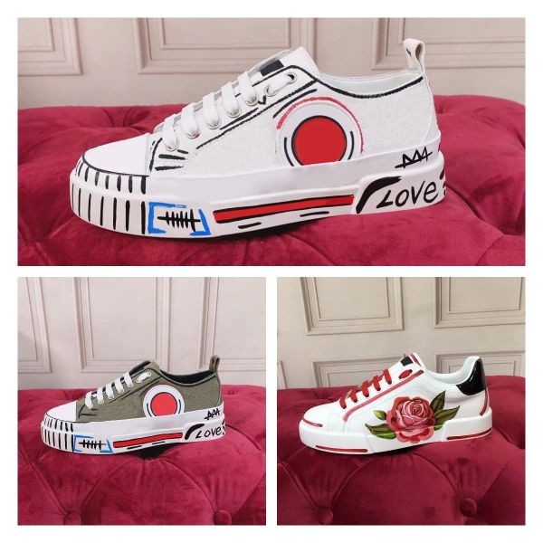 shoes luxury designer couple portofino light hand-painted canvas comfortable and breathab sneakers dgs''dolc''gabbanas y, Black
shoes luxury designer couple portofino light hand-painted canvas comfortable and breathab sneakers dgs''dolc''gabbanas y, Black