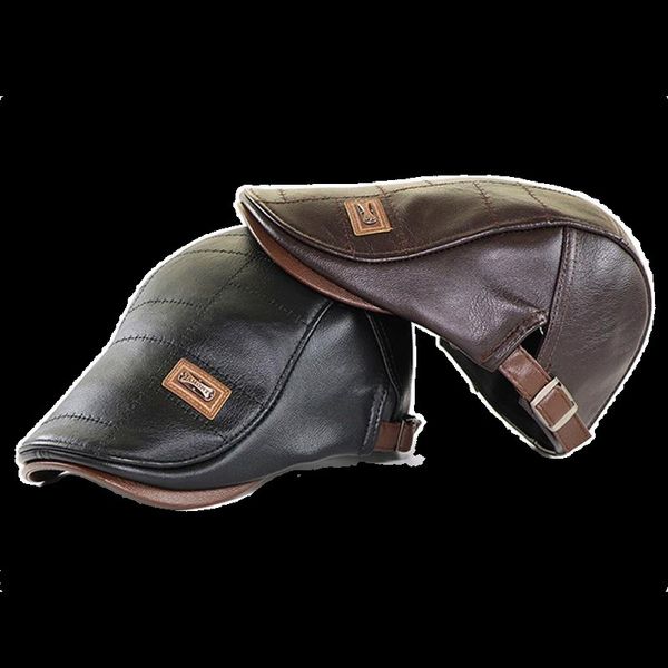 berets vintage men hat leather flat cap warm autumn winter male adjustable gatsby retro caps 230421, Blue;gray
berets vintage men hat leather flat cap warm autumn winter male adjustable gatsby retro caps 230421, Blue;gray