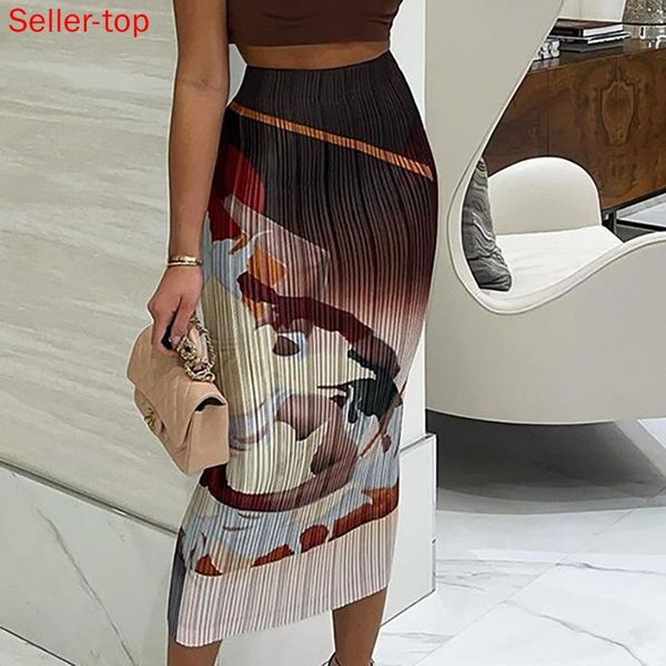 dresses 2022 spring wrinkled personality printed tightfitting hip skirt women's long skirt faldas cortas ropa mujer, White;black
dresses 2022 spring wrinkled personality printed tightfitting hip skirt women's long skirt faldas cortas ropa mujer, White;black