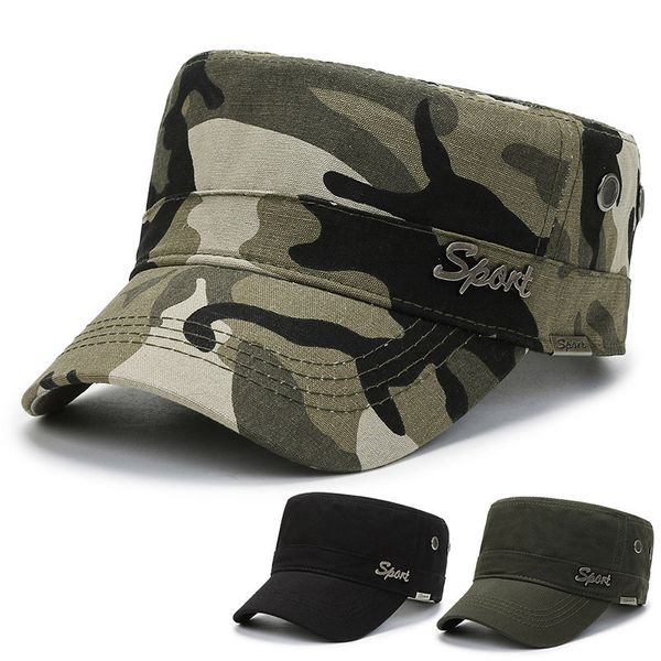 ball caps men's fashion camouflage military hat trend middleaged and elderly truck drivers outdoor hiking sports flat baseball cap 2304, Blue;gray
ball caps men's fashion camouflage military hat trend middleaged and elderly truck drivers outdoor hiking sports flat baseball cap 2304, Blue;gray