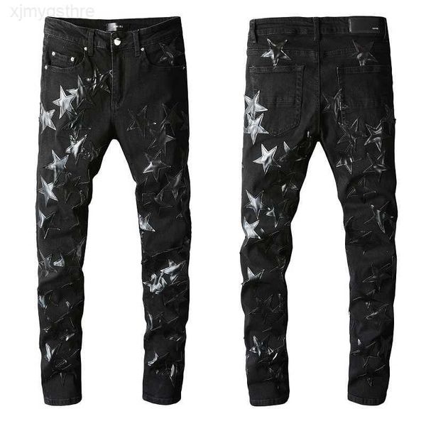 skinny jeans men black ripped man designer mens rip denim star patches straight leg zipper fly hole fashion long hip hop pants 20ss rock gre, Blue
skinny jeans men black ripped man designer mens rip denim star patches straight leg zipper fly hole fashion long hip hop pants 20ss rock gre, Blue