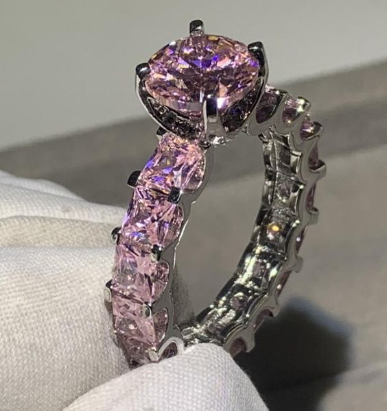 selling new arrival luxury jewelry 925 sterling silver round cut pink sapphire cz dianond gemstones promise women wedding band8981717, Slivery;golden
selling new arrival luxury jewelry 925 sterling silver round cut pink sapphire cz dianond gemstones promise women wedding band8981717, Slivery;golden
