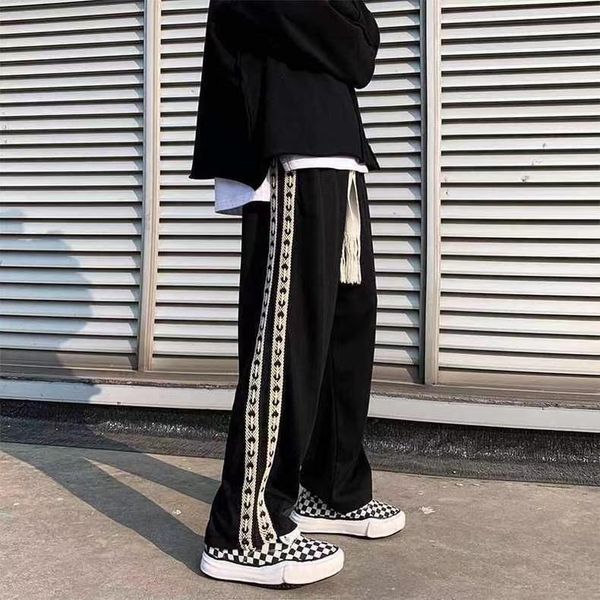 pants 2022 men's hip hop elastic waist casual pants loose green/white/black joggers sweatpants fashion webbing decorate trousers m3xl
pants 2022 men's hip hop elastic waist casual pants loose green/white/black joggers sweatpants fashion webbing decorate trousers m3xl