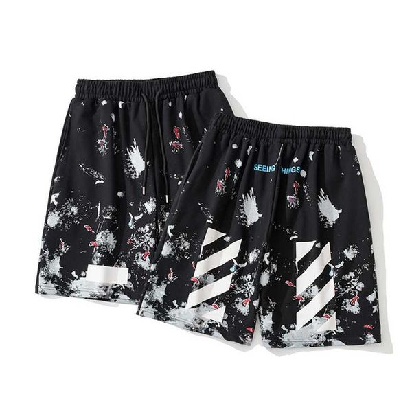32% off summer new men's and women's loose fitting ow fashion camouflage floral print casual sports shorts for men, White;black
32% off summer new men's and women's loose fitting ow fashion camouflage floral print casual sports shorts for men, White;black