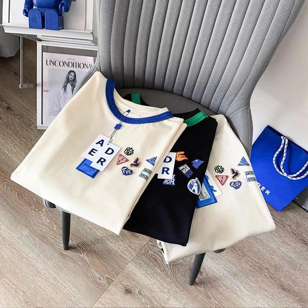 t-shirt korean version of ader error spring and summer new highquality embroidered irregular square collar shortsleeved couple tshirt, White
t-shirt korean version of ader error spring and summer new highquality embroidered irregular square collar shortsleeved couple tshirt, White