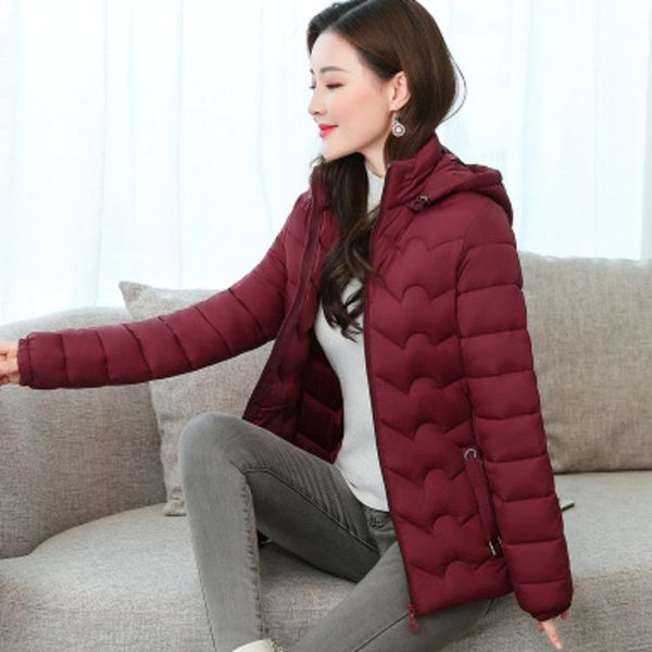 parkas #3259 winter coat woman zipper slim short hooded parka coats female solid color zipper warm woman jacket middle age mother, Black
parkas #3259 winter coat woman zipper slim short hooded parka coats female solid color zipper warm woman jacket middle age mother, Black