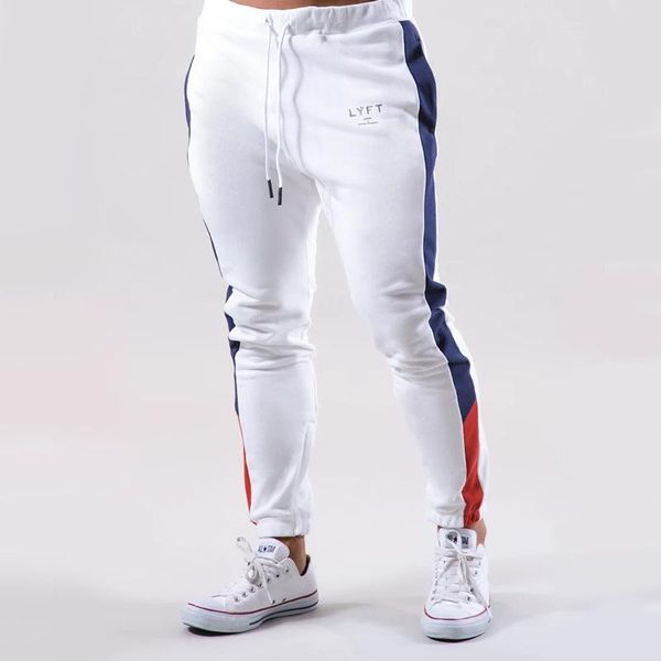 pants side striped patchwork gym cotton sweatpants man fitness trousers slim fit running long pants elastic men workout bottoms, Black
pants side striped patchwork gym cotton sweatpants man fitness trousers slim fit running long pants elastic men workout bottoms, Black