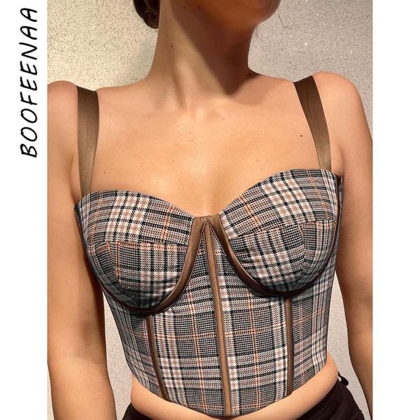 t-shirt boofeenaa plaid bustier corset 2022 summer shirts for women vintage clothes low cut backless crop tank c69cz11, White
t-shirt boofeenaa plaid bustier corset 2022 summer shirts for women vintage clothes low cut backless crop tank c69cz11, White