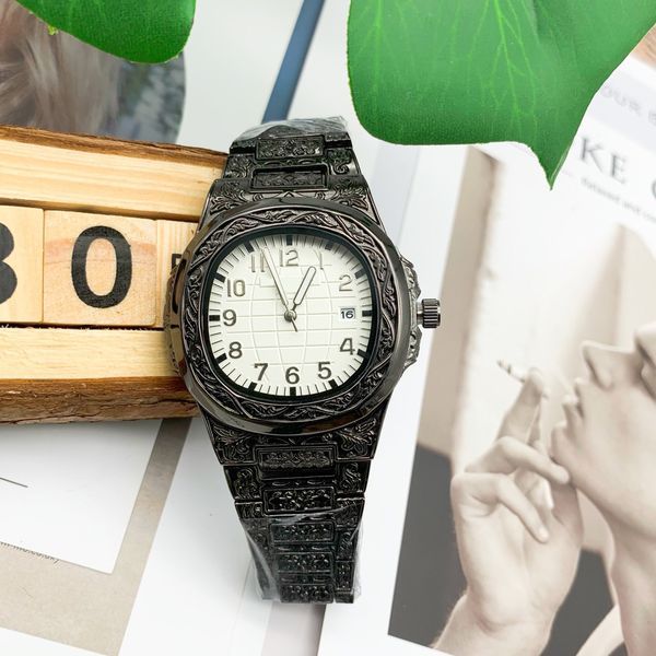 mens pateks philippes watch designer quartz watches 42mm nautilus boutique steel strap designer watches for men wholesale watch gift a36, Slivery;brown
mens pateks philippes watch designer quartz watches 42mm nautilus boutique steel strap designer watches for men wholesale watch gift a36, Slivery;brown
