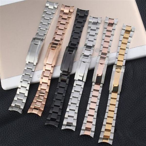 20 21mm black silver brushed 316l solid stainless steel watch band belt strap bracelets for role submariner men mental logo on193p, Black;brown
20 21mm black silver brushed 316l solid stainless steel watch band belt strap bracelets for role submariner men mental logo on193p, Black;brown