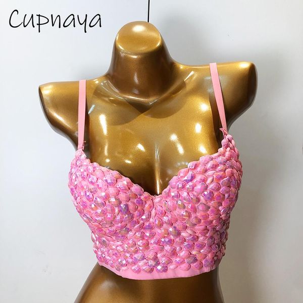 t-shirt cupnaya pink crystal women spandex crop spaghatti strap bustier inside tube camisole corset bralette shiny clubwear, White
t-shirt cupnaya pink crystal women spandex crop spaghatti strap bustier inside tube camisole corset bralette shiny clubwear, White