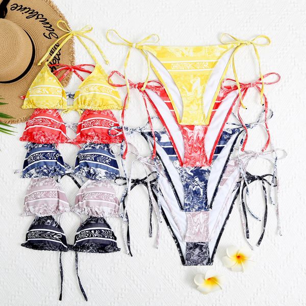 designer bikini swimwear tiger print swimsuit, split bikini, lace-up triangle bag, big name women's swimsuit, White;black
designer bikini swimwear tiger print swimsuit, split bikini, lace-up triangle bag, big name women's swimsuit, White;black