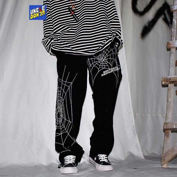 men's pants spider embroidery baggy harem pants streetwear men 2020 summer hip hop casual trousers fashion male pants g230422, Black
men's pants spider embroidery baggy harem pants streetwear men 2020 summer hip hop casual trousers fashion male pants g230422, Black