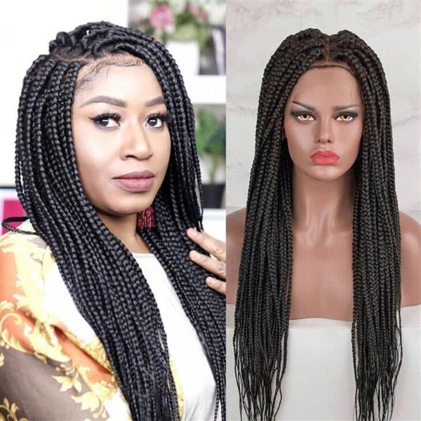10a grade african american braided lace front wig long black box braid wig heat resistant synthetic braiding hair wigs304r
10a grade african american braided lace front wig long black box braid wig heat resistant synthetic braiding hair wigs304r