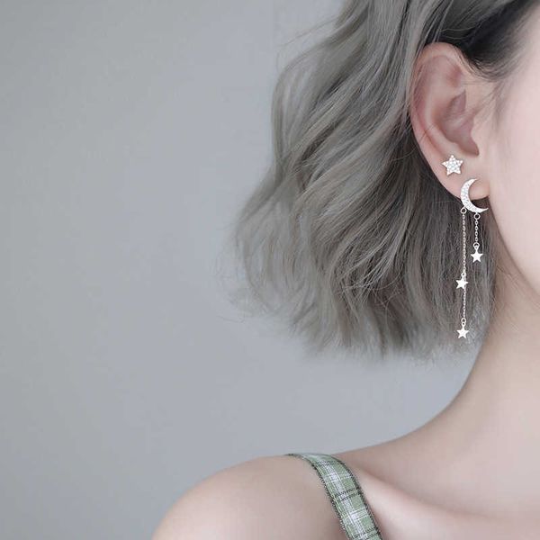 charm cute korean moon star asymmetric earrings for women long tassel dangle earring fashion simple jewelry girl gift aa230421, Golden
charm cute korean moon star asymmetric earrings for women long tassel dangle earring fashion simple jewelry girl gift aa230421, Golden