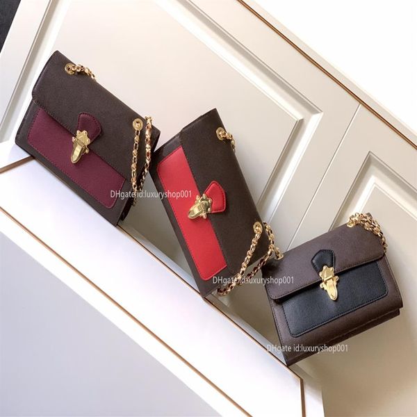 genuine leather designer bags canvas crown lock victoire chain bag women shoulder crossbody handbag260e
genuine leather designer bags canvas crown lock victoire chain bag women shoulder crossbody handbag260e