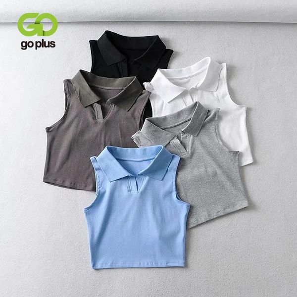 tanks goplus y2k crop summer sleeveless tank women 2022 turn down collar tees shirt verano camiseta tirantes mujer femme, Black;white
tanks goplus y2k crop summer sleeveless tank women 2022 turn down collar tees shirt verano camiseta tirantes mujer femme, Black;white