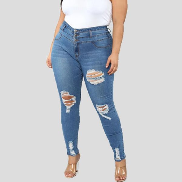 jeans 2021 women stretch ripped distressed skinny high waist denim pants shredded jeans trousers slim jeggings denim jeans, Blue
jeans 2021 women stretch ripped distressed skinny high waist denim pants shredded jeans trousers slim jeggings denim jeans, Blue