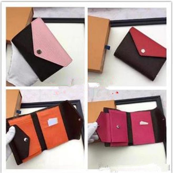women man with box luxury rmulticolor short designer wallet card holder classic pocket victorine260x, Red;black
women man with box luxury rmulticolor short designer wallet card holder classic pocket victorine260x, Red;black