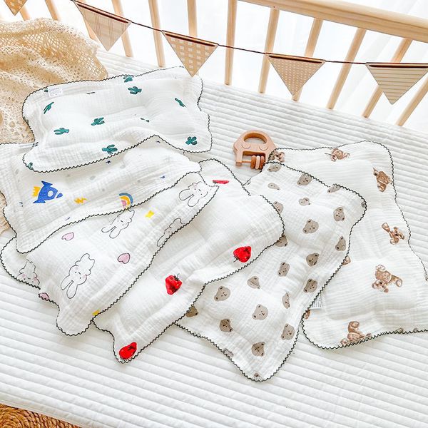 pillows baby pillow cotton gauze baby styling pillow lace born head type anti-deflection head correction 0 to 6 months 230422
pillows baby pillow cotton gauze baby styling pillow lace born head type anti-deflection head correction 0 to 6 months 230422