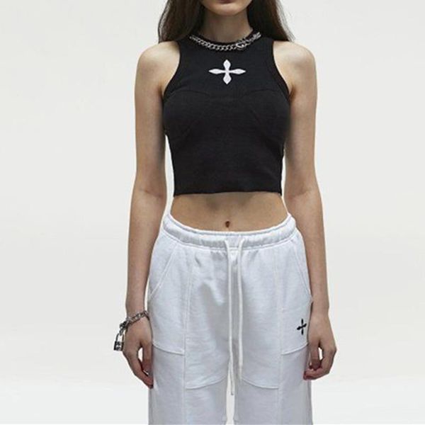 tanks 2022 summer new cotton tshirt cross slim camisole chest cup design slim and versatile leaking waist casual women's top, Black;white
tanks 2022 summer new cotton tshirt cross slim camisole chest cup design slim and versatile leaking waist casual women's top, Black;white