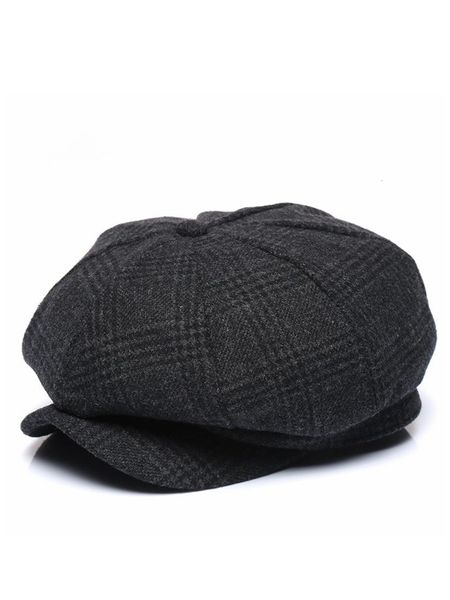 berets thickened wool tweed octagonal hat dad winter felt sboy cap male leisure ivy caps man big size beret 5658cm 5860cm 230421, Blue;gray
berets thickened wool tweed octagonal hat dad winter felt sboy cap male leisure ivy caps man big size beret 5658cm 5860cm 230421, Blue;gray
