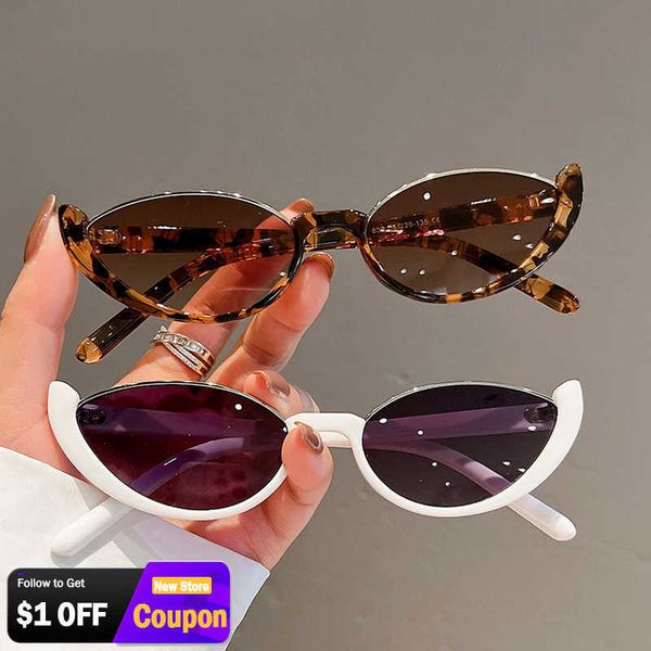 sunglasses 2023 retro small half frame sunglasses uv400 women cat eye trendy vintage modern eyewear fashion luxury designer sun glasses j230, White;black
sunglasses 2023 retro small half frame sunglasses uv400 women cat eye trendy vintage modern eyewear fashion luxury designer sun glasses j230, White;black