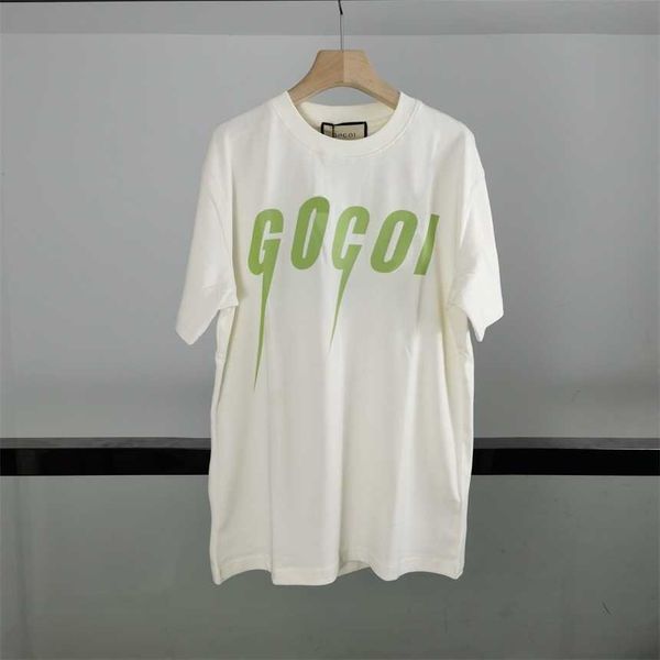 30% off self-designed gujia summer green lightning blade print couple short sleeve t-shirt men's loose fit, White;black
30% off self-designed gujia summer green lightning blade print couple short sleeve t-shirt men's loose fit, White;black