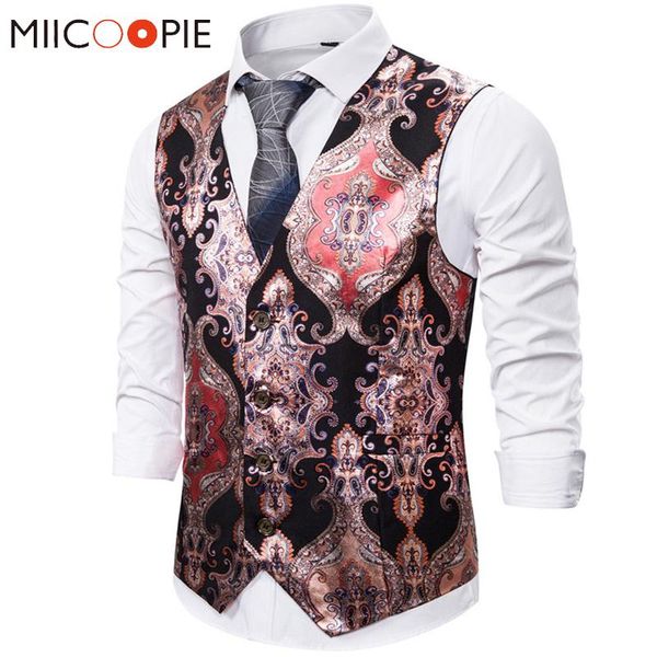 blazers steampunk men suit waistcoat luxury brand palace style floral print night club prom slim wedding formal vest gilet costume homme, White;black
blazers steampunk men suit waistcoat luxury brand palace style floral print night club prom slim wedding formal vest gilet costume homme, White;black