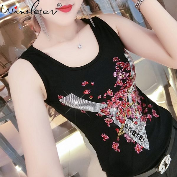 women's tanks camis summer korean clothes vest shiny diamond all match mesh ropa mujer sleeveless back bottoming shirt t07303 230422, White
women's tanks camis summer korean clothes vest shiny diamond all match mesh ropa mujer sleeveless back bottoming shirt t07303 230422, White