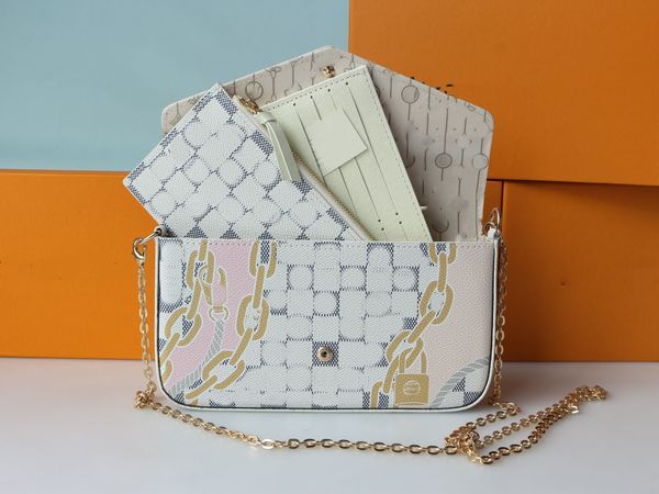 designer felicie bag check crossbody chain shoulder bag plaid zippy long wallet luxury brand handbag women clutch coin bags men purses card
designer felicie bag check crossbody chain shoulder bag plaid zippy long wallet luxury brand handbag women clutch coin bags men purses card